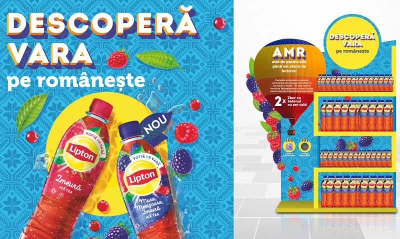 Dăm startul numărătorii inverse până la vară împreună cu Lipton Ice Tea  AMR – o companie cu poftă de vară