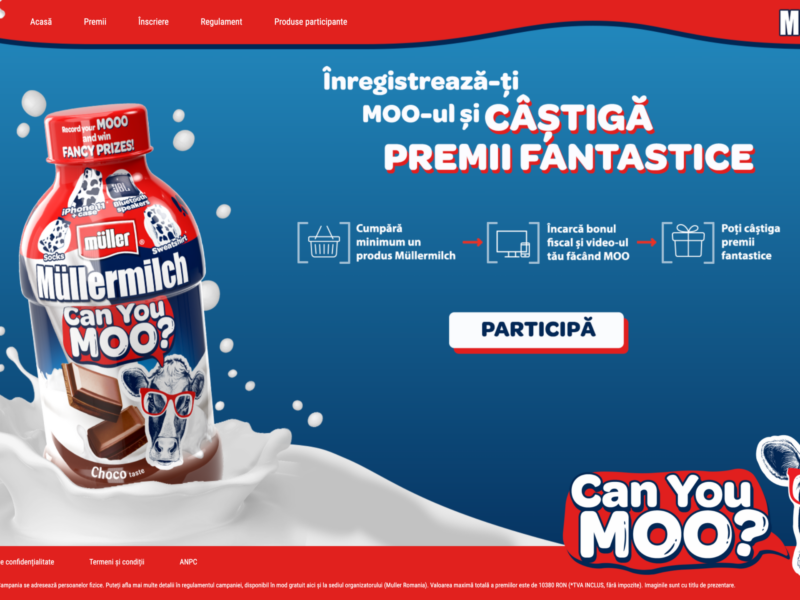 Can you Moo? – noua campanie Müller