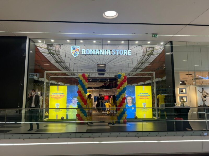 Romania Store, magazinul oficial al Echipei Naționale de fotbal