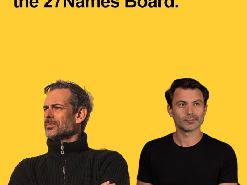 Valentin Văcăruș joins the 27names Board