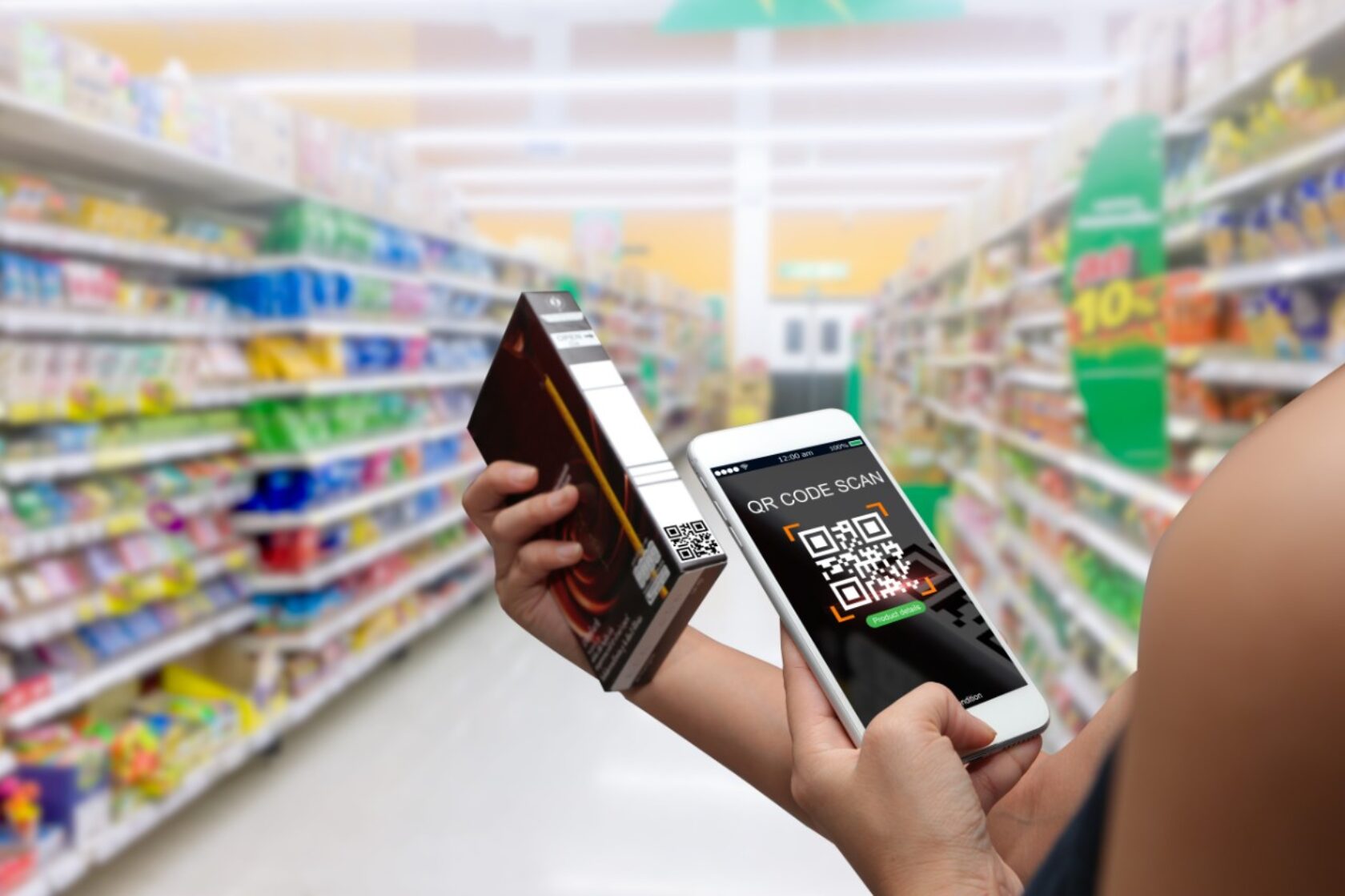 QR code campanie in store