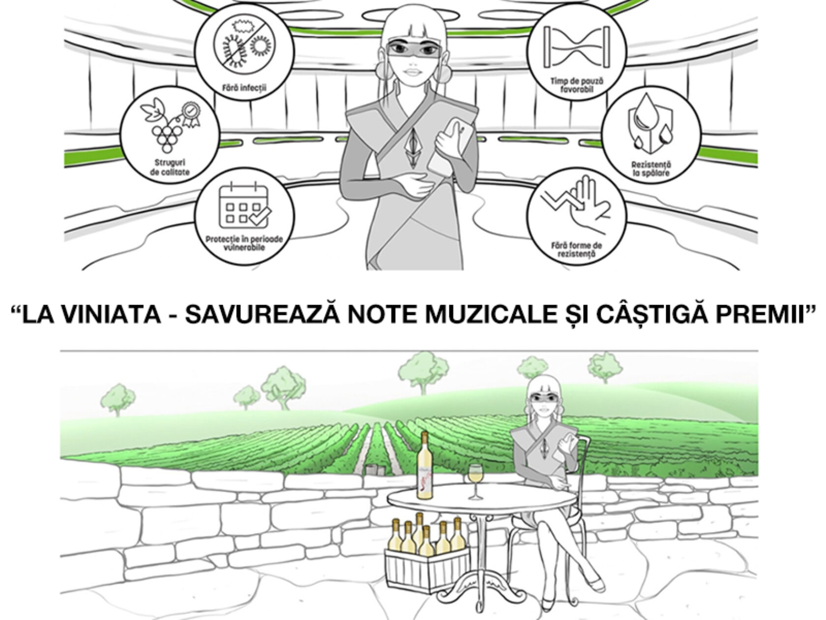 “LA VINIATA - Savurează note muzicale și câștigă premii